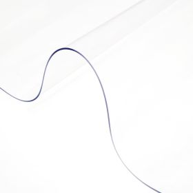 VEVOR 80 x 42 Inch Clear Table Cover Protector, 2mm Thick Clear Desk Protector Table Pads, Plastic Tablecloth Table Protector for Dining Room Tab