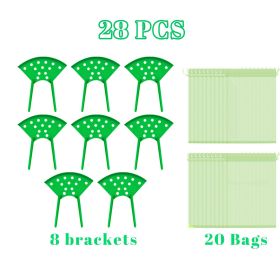 8Pcs Strawberry Planting Kit With 20Pcs Insect-proof Mesh Bag (Option: W13568542)